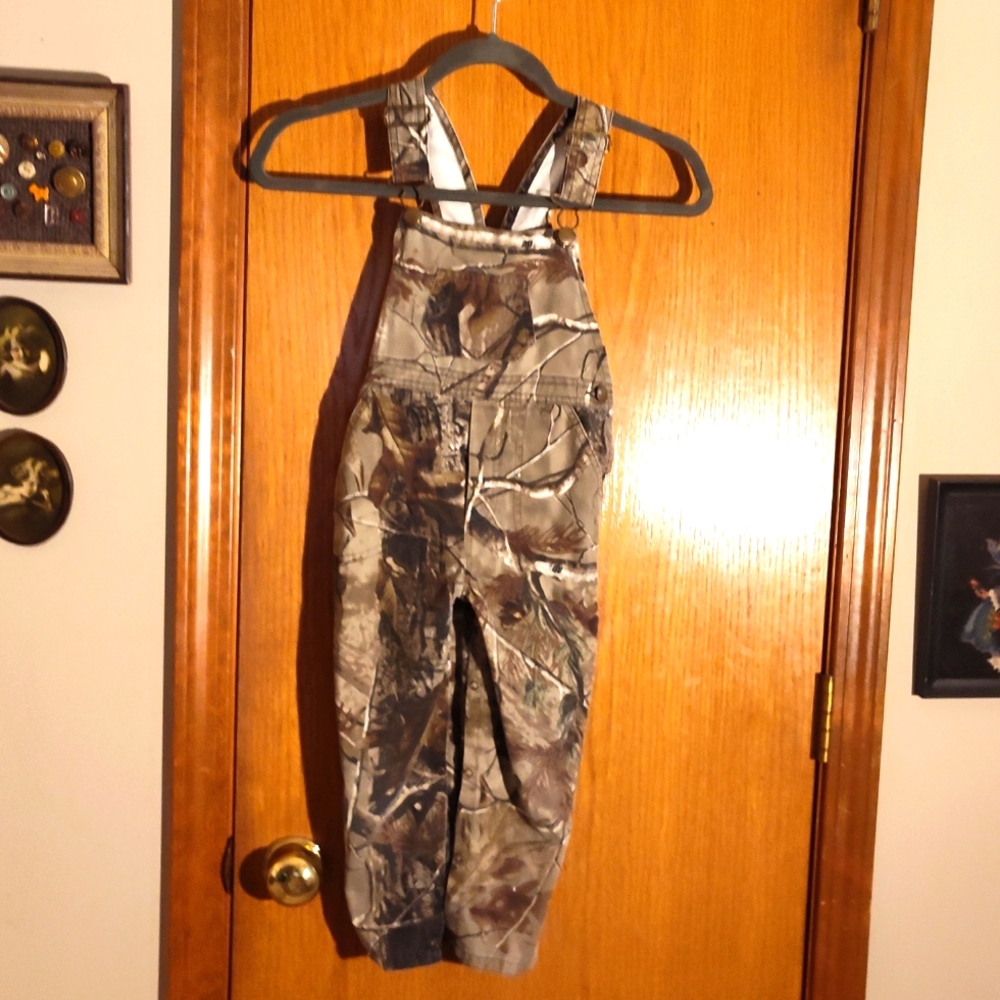 4T overalls. Camo. Bass pro shop